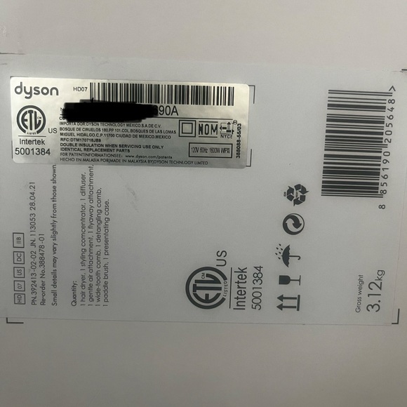 Dyson Supersonic Hair Dryer Complete Set w/ Presentation Case – BRAND NEW LE - Picture 4 of 4